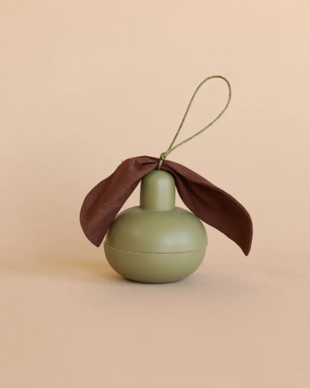 Wooden Pear & Little Friend