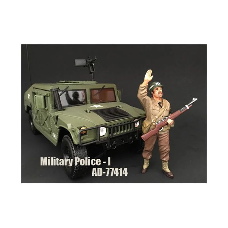 WWII Military Police Figure I For 1:18 Scale Models by American Diorama