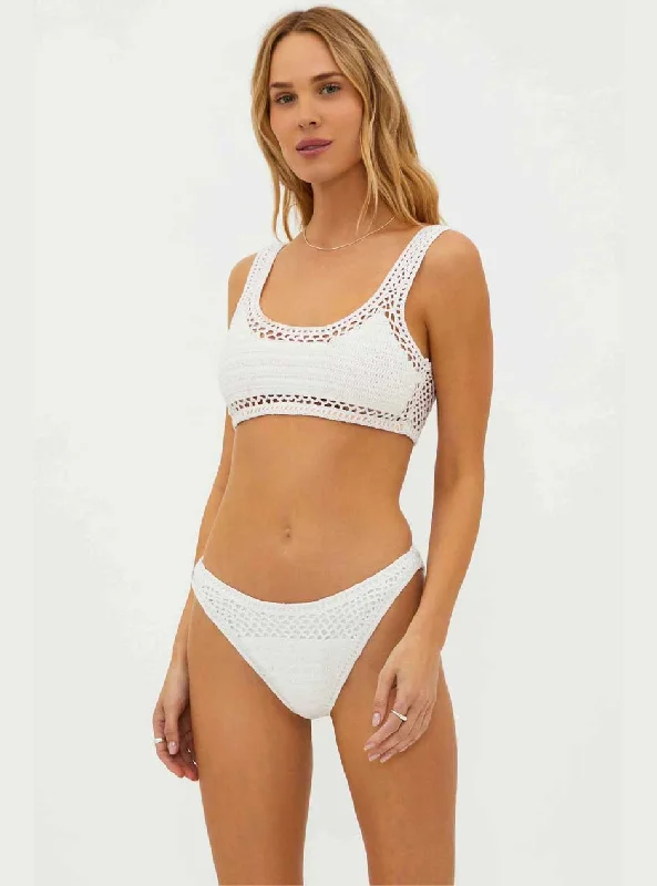 Beach Riot Women's Kaylin Swimsuit Bottom - White