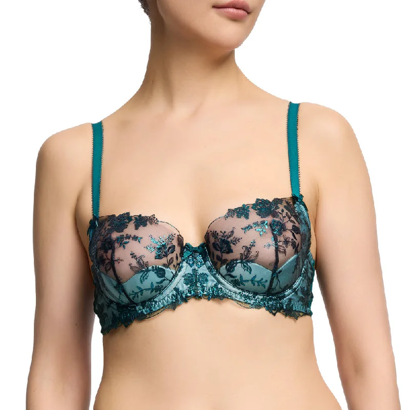 Dita Von Teese Victresse Kingfisher Foil Underwire Bra D59041F