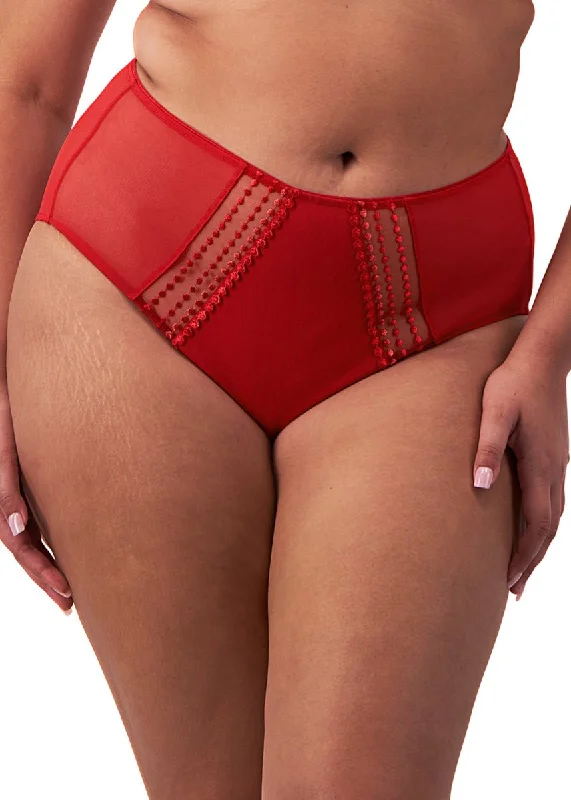 Elomi Matilda Haute Red Full Brief Panty 8906