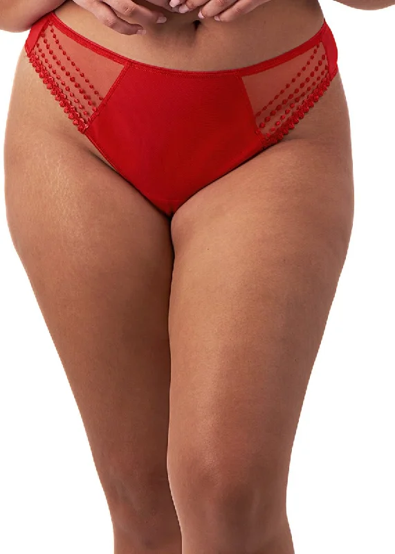 Elomi Matilda Haute Red Thong Panty 8907