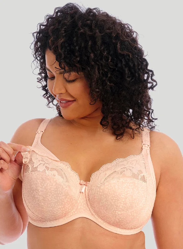 Elomi: Molly Underwire Nursing Bra Cameo Rose