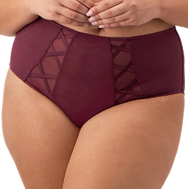 Elomi Sachi Cabernet Full Brief Panty 4366