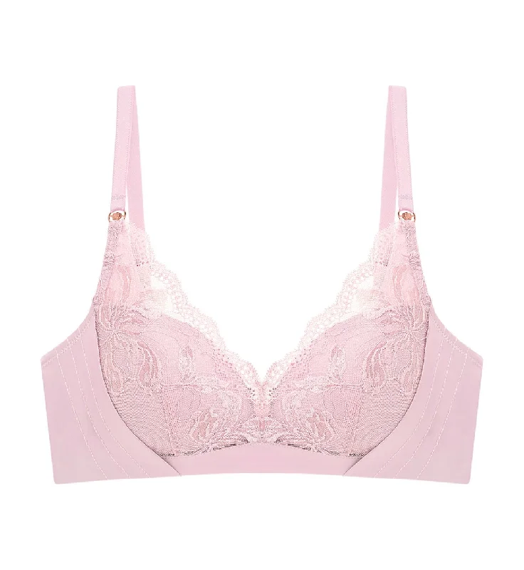 Florale Rose Lilies Non-Wired Padded Bra