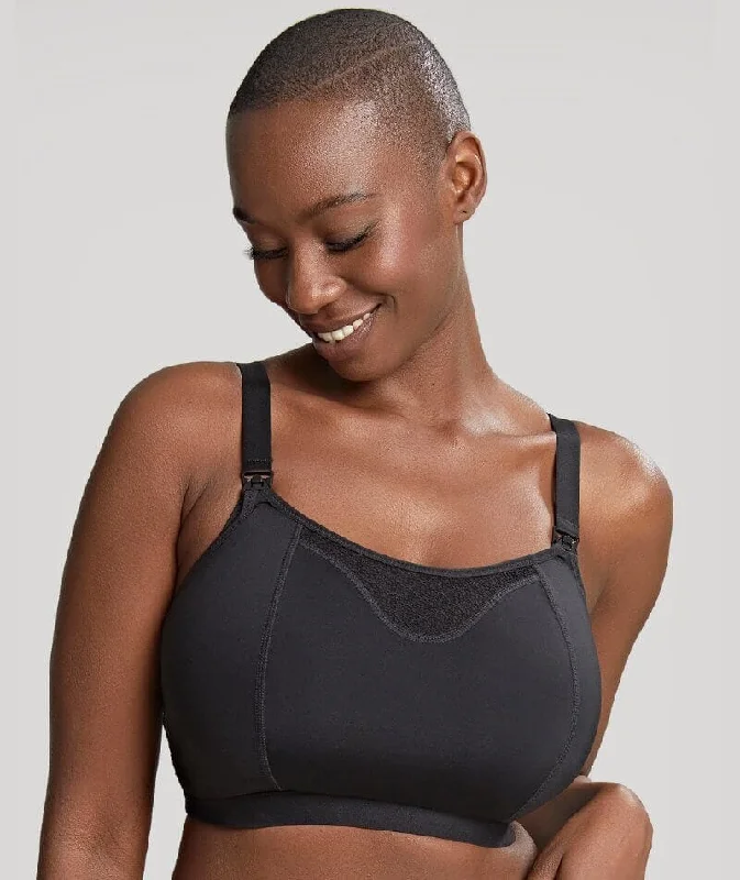 Panache Katherine Maternity & Nursing Wire-free Bra - Black