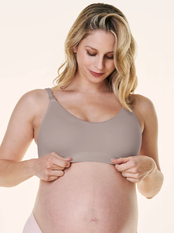 Scoop Neck Maternity & Nursing Bra