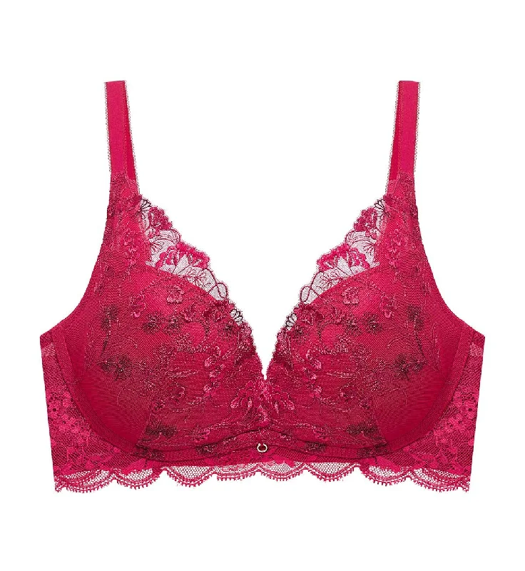 Sensual Spotlight Non-Wired Push Up Deep V Bra