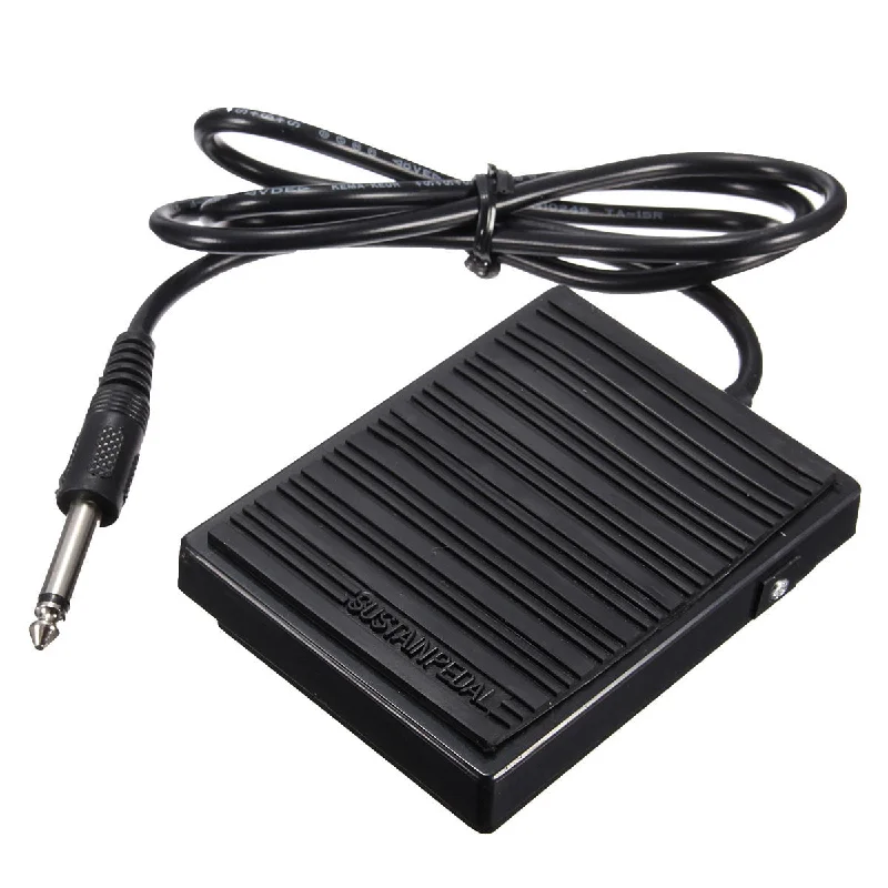 Universal foot Sustain pedal Controller Switch Compatible with all Piano electronic keyboards Universal foot Sustain pedal Controller Switch Compatible with all Piano electronic keyboards