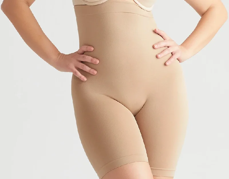 Yummie Shapewear Seamless Solutions Basic Colors High Waist Thigh Shaper YT5-187