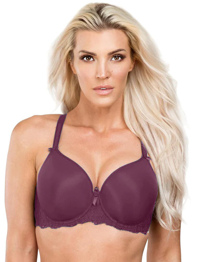 Fit Fully Yours Elise Plum/Underwire Moulded Cup (#B1812)