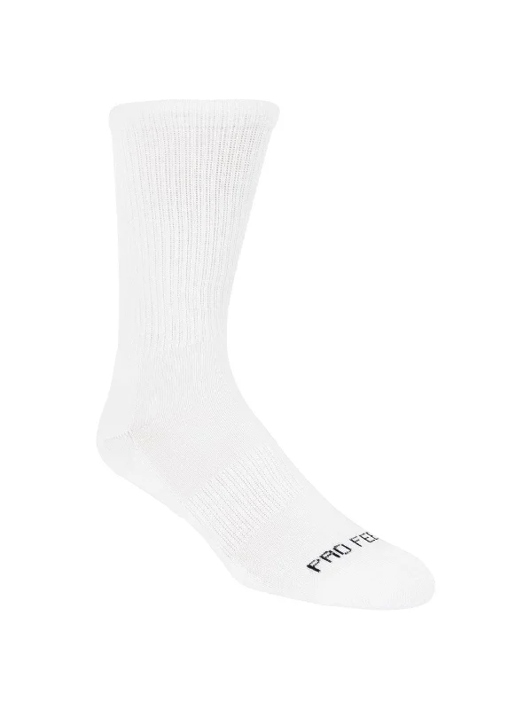 Women's 6 Pairs Long Socks,White