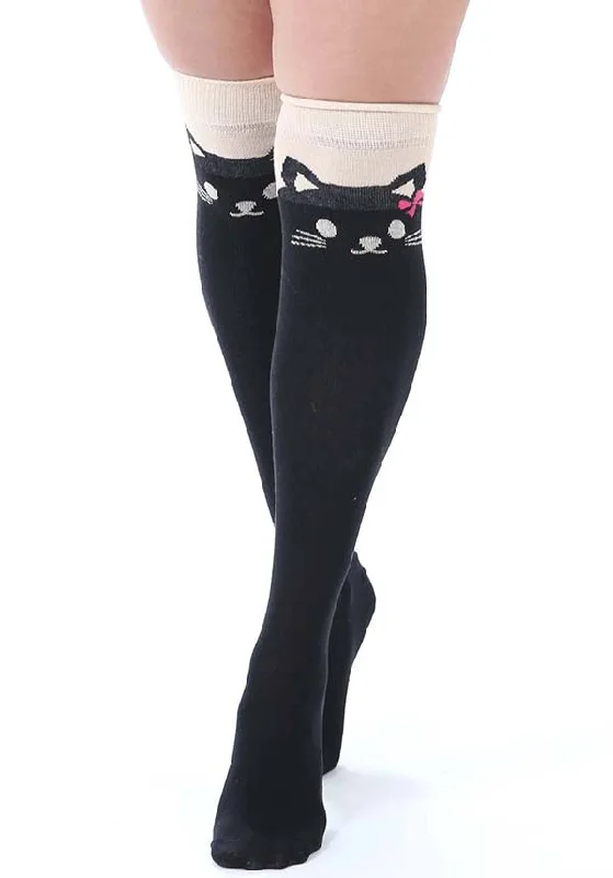 Cat With Tail | OVER KNEE SOCKS