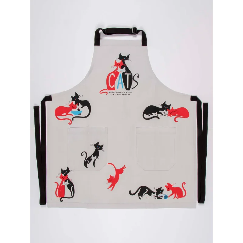 Cats Slightly Obsessed Apron