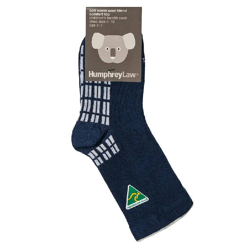 Childrens Merino Wool Socks - Navy