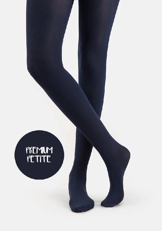 Premium Petite 50 Denier Tights Navy