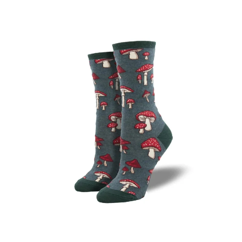 Pretty Fly for a Fungi Novelty Socks