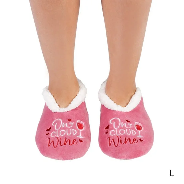 Snuggups On Cloud Wine Slippers Large