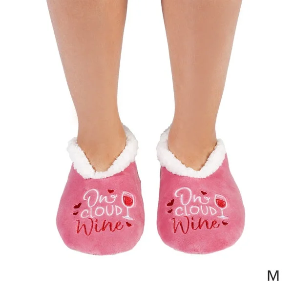 Snuggups On Cloud Wine Slippers Medium