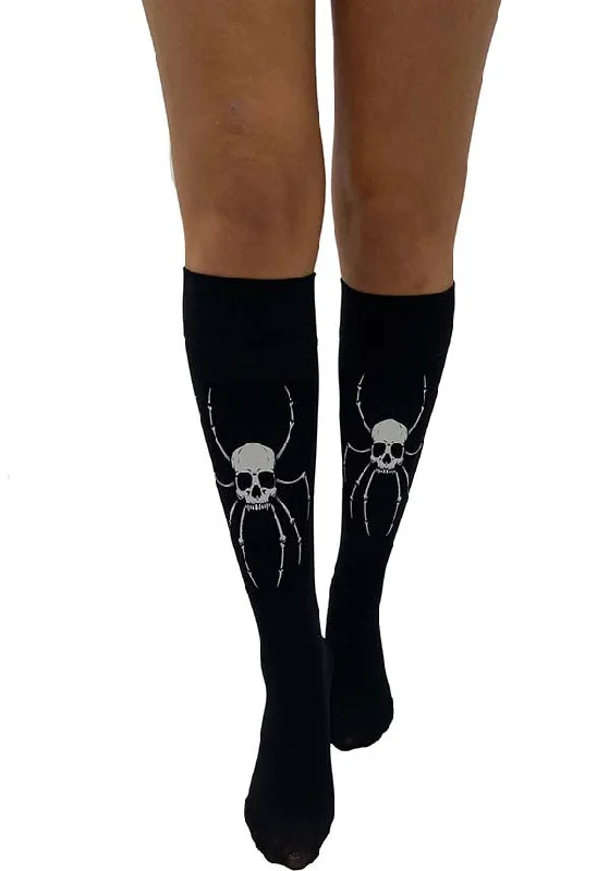 Spider Skeleton Transfer | KNEE HIGH SOCKS