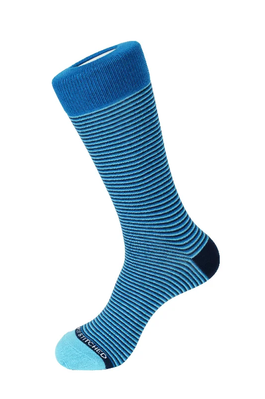 Mini Stripe Crew Sock