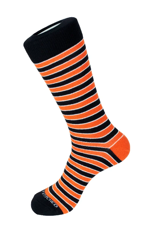 Groomer Stripe Crew Sock