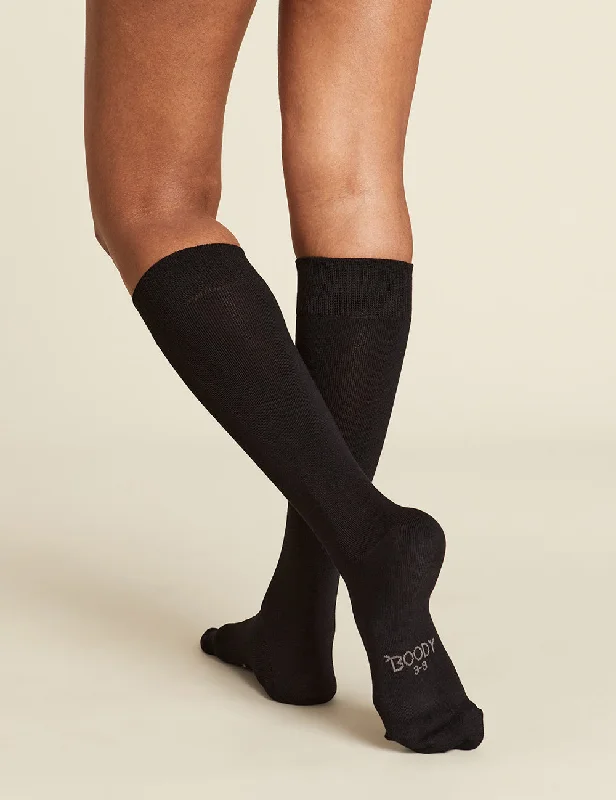 Women's Everyday Knee High Socks - Black